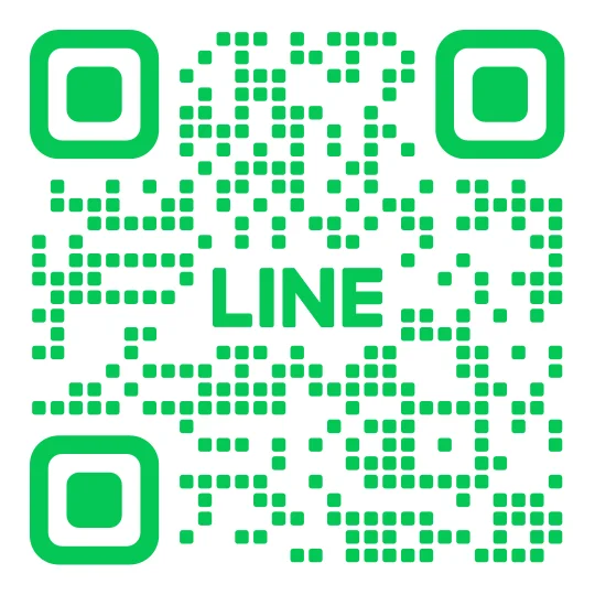 春日あしスタ LINE予約QRコード